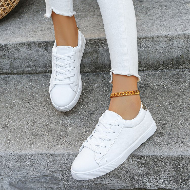 Amelia Lace-Up Sneakers