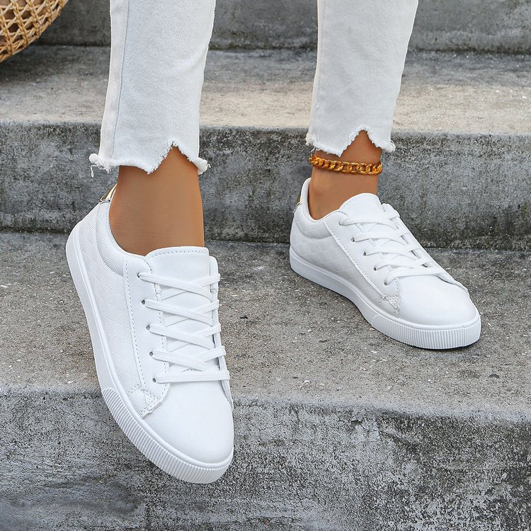 Amelia Lace-Up Sneakers