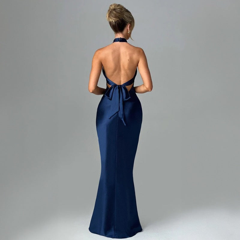 Summer Fashion Elegant Backless Sleeveless Dress